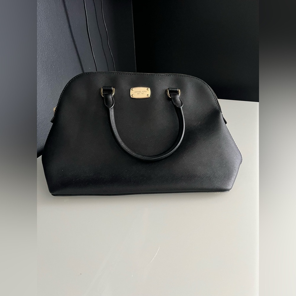 Michael Kors Black Satchel Bag